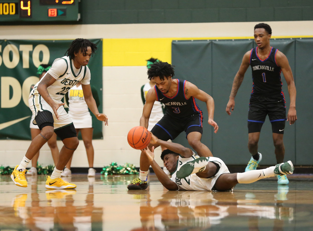 Duncanville DeSoto Texas boys basketball 021023 Brian McLean 18
